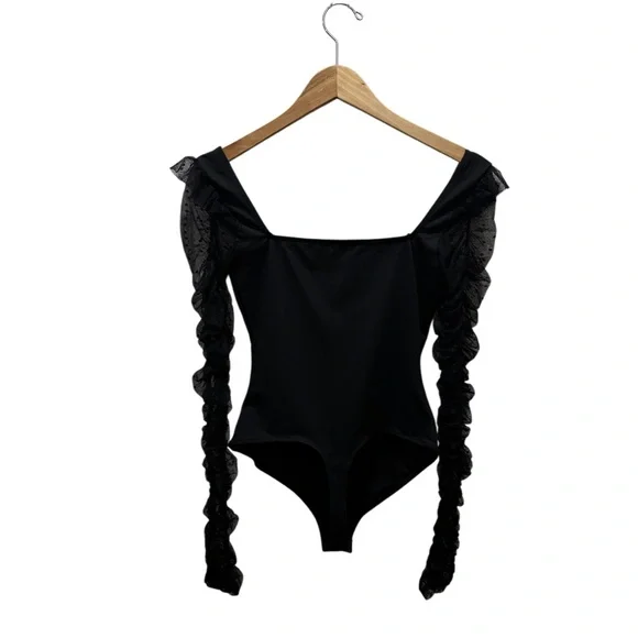 Intimately Free People Must Be Love Bodysuit Black - Picture 4 of 10